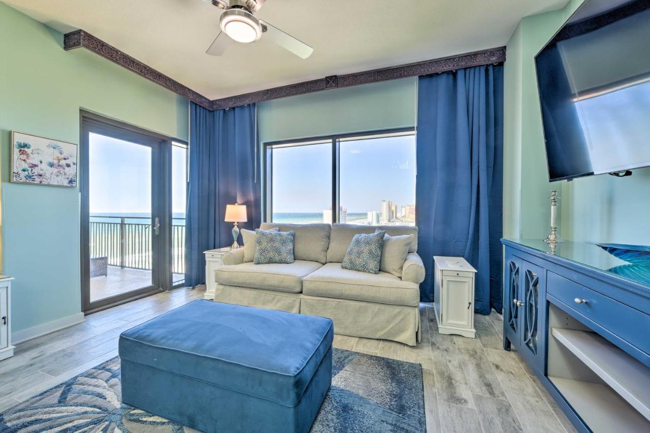 Breezy Panama City Beach Condo With Private Balcony! Exterior photo