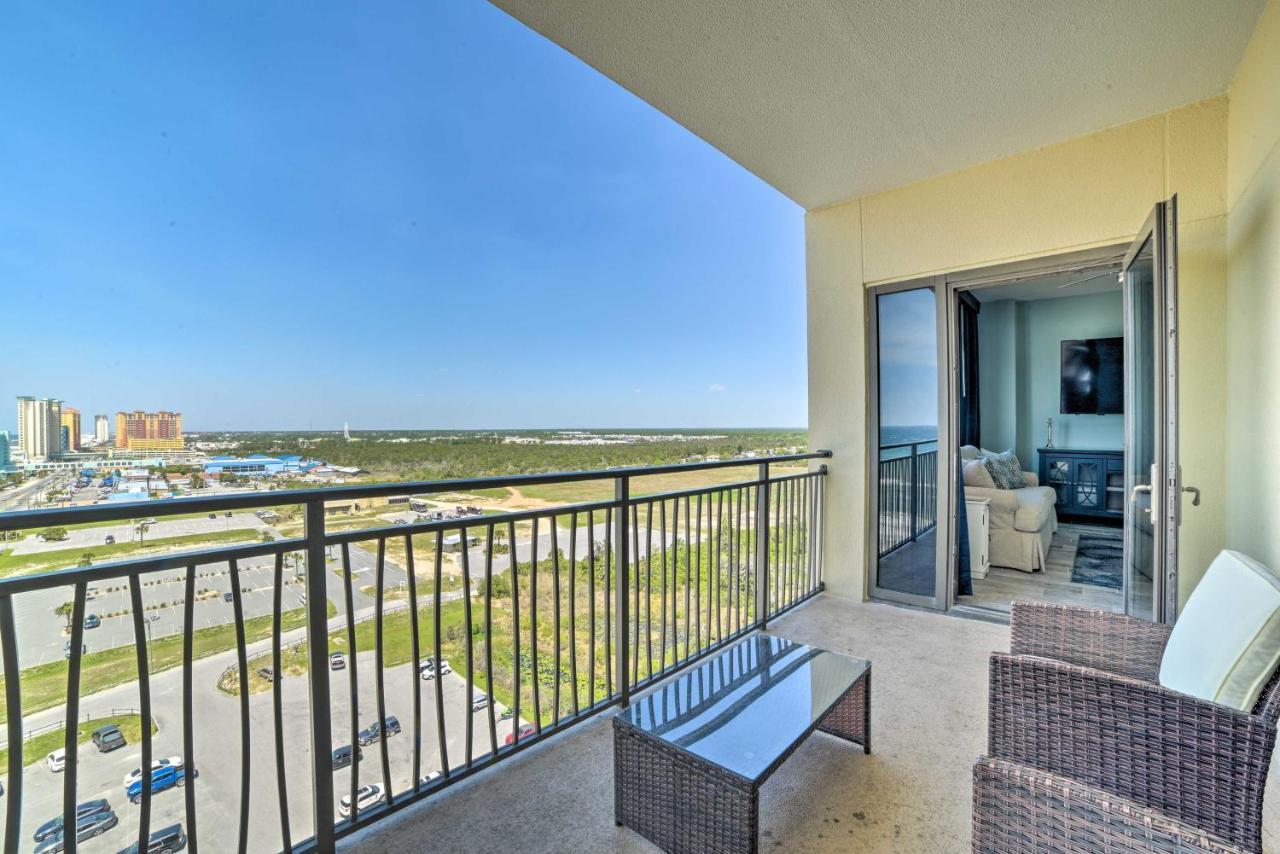 Breezy Panama City Beach Condo With Private Balcony! Exterior photo